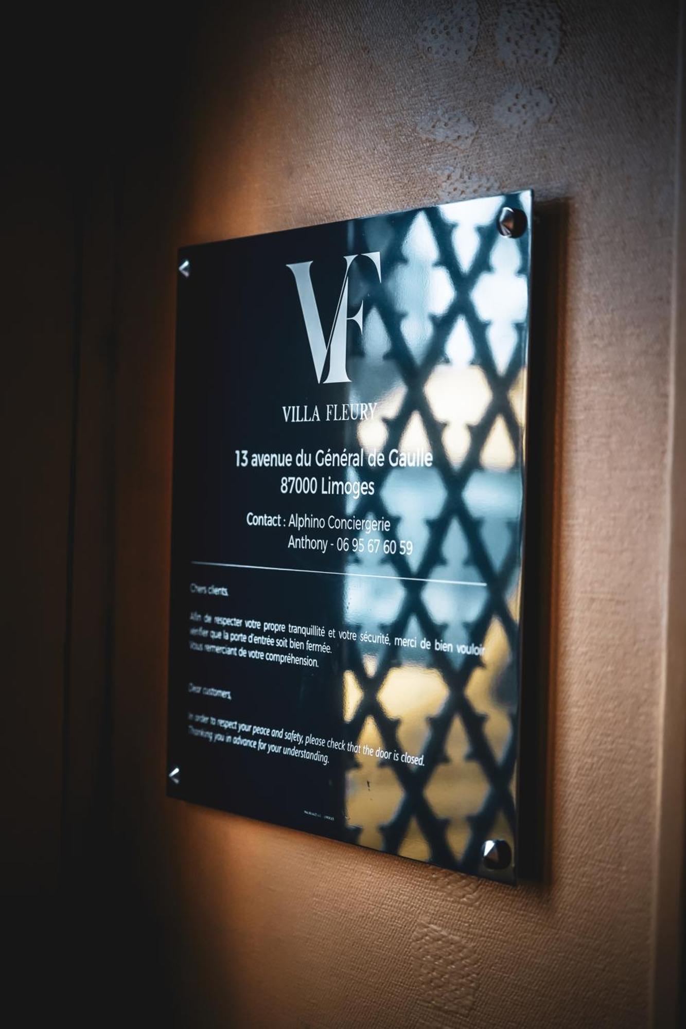 לימוז' La Villa Fleury - Apparthotel De Standing - La Rubis Brillance Et Douceur מראה חיצוני תמונה